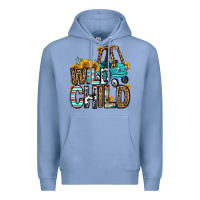 Colony Blue wild child kids car Premium Hoodie - OliviaCreatesArt