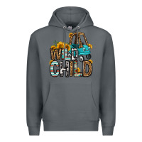 Rock wild child kids car Premium Hoodie - OliviaCreatesArt