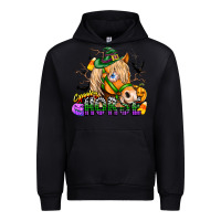 Black spooky horse Urban Hoodie - CowhideDigitalArt