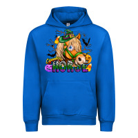 Cobalt spooky horse Urban Hoodie - CowhideDigitalArt