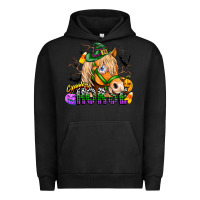 Pigment Black spooky horse Urban Hoodie - CowhideDigitalArt