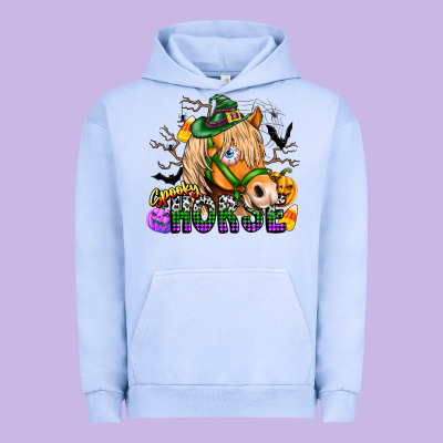 Spooky Horse Urban Hoodie Designed By Cowhidedigitalart