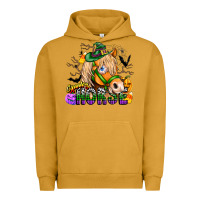 Pigment Peanut Butter spooky horse Urban Hoodie - CowhideDigitalArt