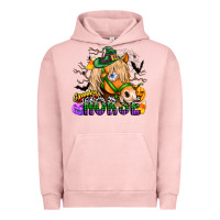Pigment Salmon spooky horse Urban Hoodie - CowhideDigitalArt