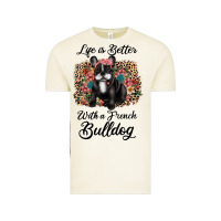 Vintage Arctic life is better with a french bulldog Vintage Tee - JahusDesignShop