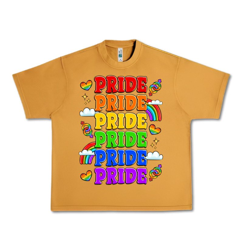 Rainbow Pride Celebration Urban Heavy Tee by LillyAllenDesigns | Teevron