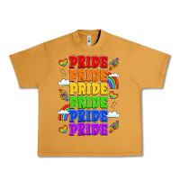 Peanut Butter rainbow pride celebration Urban Heavy Tee - LillyAllenDesigns