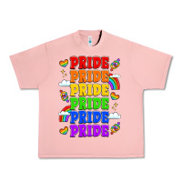 Salmon rainbow pride celebration Urban Heavy Tee - LillyAllenDesigns
