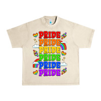 Sandshell rainbow pride celebration Urban Heavy Tee - LillyAllenDesigns