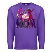 Purple Dance mom Mother's Day Premium Sweatshirt - FaDigitalArtStudio