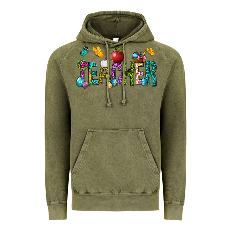 Eastern Teacher Vintage Hoodie by BundleAndBundleShop | Teevron