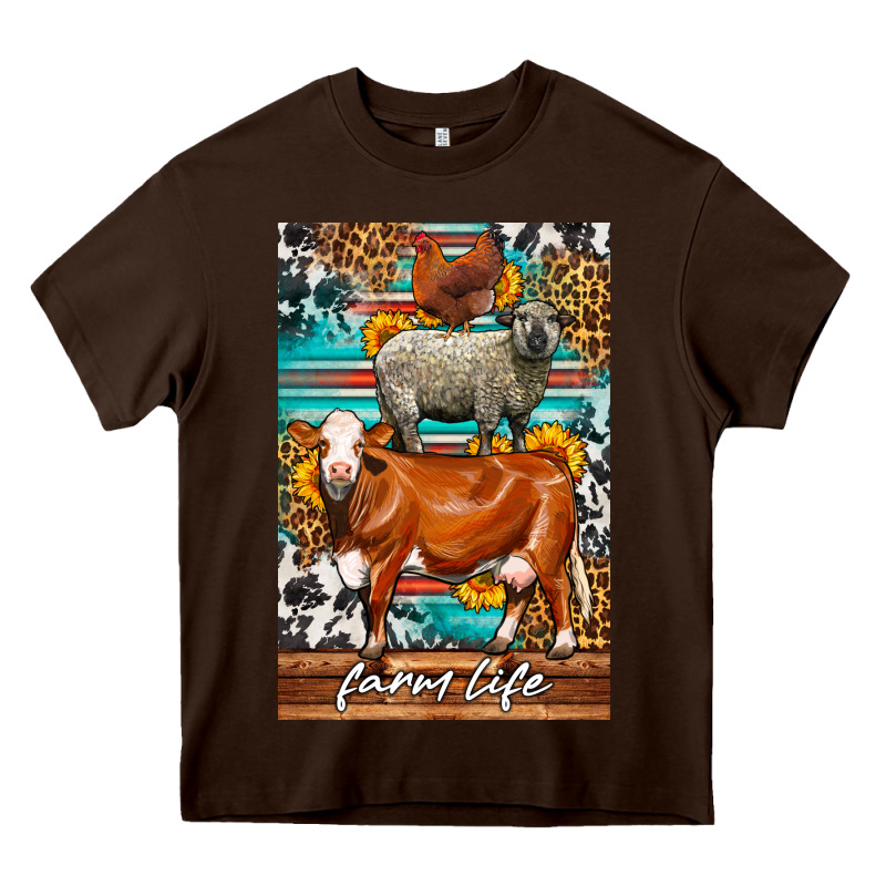 Western Farm Life Heavy Core Tee by LillyAllenDesigns | Teevron