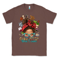 Chestnut Camp Hair Dont Care Messy Bun Bbs Classic Tee - BundleAndBundleShop