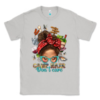 Moon Dust Camp Hair Dont Care Messy Bun Bbs Classic Tee - BundleAndBundleShop