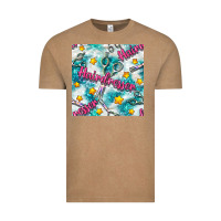 Vintage Coffee Hairdresser Scissor And Stars With Glitter Seamless Pattern Bbs Vintage Tee - BundleAndBundleShop