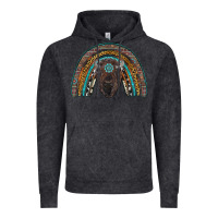 Vintage Black western rainbow with bison Vintage Hoodie - RanaPortraitStore