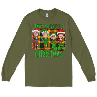 Army Green Have Yourself a Very Golden Christmas Long Sleeve Tee - Bettercallsaul