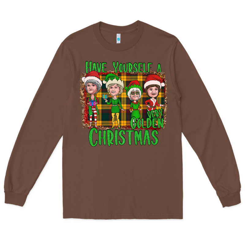 Have Yourself A Very Golden Christmas Long Sleeve Tee by Bettercallsaul | Teevron