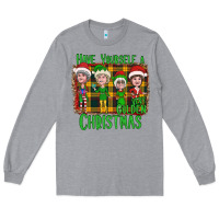 Heather Grey Have Yourself a Very Golden Christmas Long Sleeve Tee - Bettercallsaul