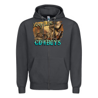 Smoke Long live Cowboys boots hat Zipper Hoodie - HowdyJamesFarm