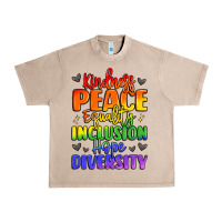 French Oak inspirational words in rainbow colors Urban Heavy Tee - LillyAllenDesigns
