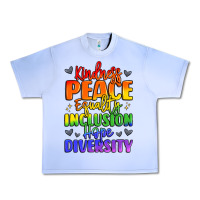Grape Ice inspirational words in rainbow colors Urban Heavy Tee - LillyAllenDesigns