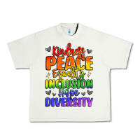 Pistachio inspirational words in rainbow colors Urban Heavy Tee - LillyAllenDesigns
