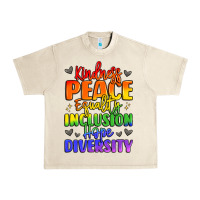 Sandshell inspirational words in rainbow colors Urban Heavy Tee - LillyAllenDesigns