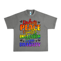 Tornado inspirational words in rainbow colors Urban Heavy Tee - LillyAllenDesigns