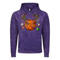 Cloud Purple Basketball Horn Christmas Vintage Hoodie - BundleAndBundleShop