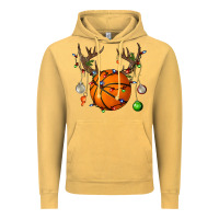 Vintage Mustard Basketball Horn Christmas Vintage Hoodie - BundleAndBundleShop