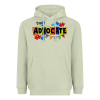 Matcha Advocate Autism Heavyweight Hoodie - FaDigitalArtStudio