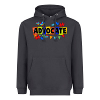 Smoke Advocate Autism Heavyweight Hoodie - FaDigitalArtStudio