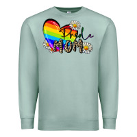 Seafoam Pride Mom Mother's Day Premium Sweatshirt - FaDigitalArtStudio
