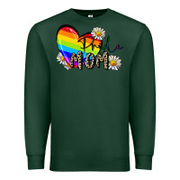 Sports Green Pride Mom Mother's Day Premium Sweatshirt - FaDigitalArtStudio