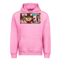 Fuchsia Pink noel snowman christmas Urban Hoodie - CowhideDigitalArt
