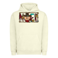 Pigment Pistachio noel snowman christmas Urban Hoodie - CowhideDigitalArt