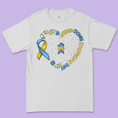 World Down Syndrome Day Premium Tee Designed By Maliassmallbusiness