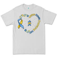 Dove Grey world down syndrome day Premium Tee - MaliasSmallBusiness