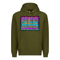 Army Green Hot Mom Summer Leopard Premium Hoodie - CowCowDesign