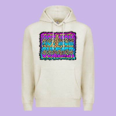Hot Mom Summer Leopard Premium Hoodie Designed By Cowcowdesign