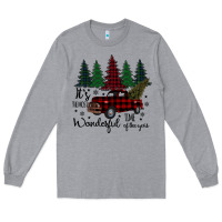 Heather Grey It s The Most Wonderful Time Of The Year Long Sleeve Tee - Bettercallsaul
