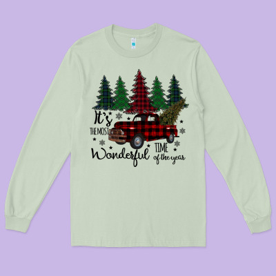 It S The Most Wonderful Time Of The Year Long Sleeve Tee Designed By Bettercallsaul