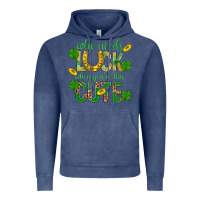 Vintage Denim Who Needs Luck When You're This Cute St. Patricks Vintage Hoodie - BundleAndBundleShop
