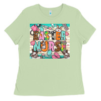 Matcha easter nurse Ladies Tee - NancyCooperArtShop