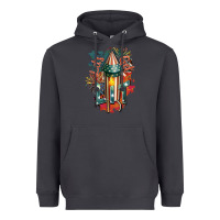 Smoke Let's get lit Heavyweight Hoodie - FaDigitalArtStudio