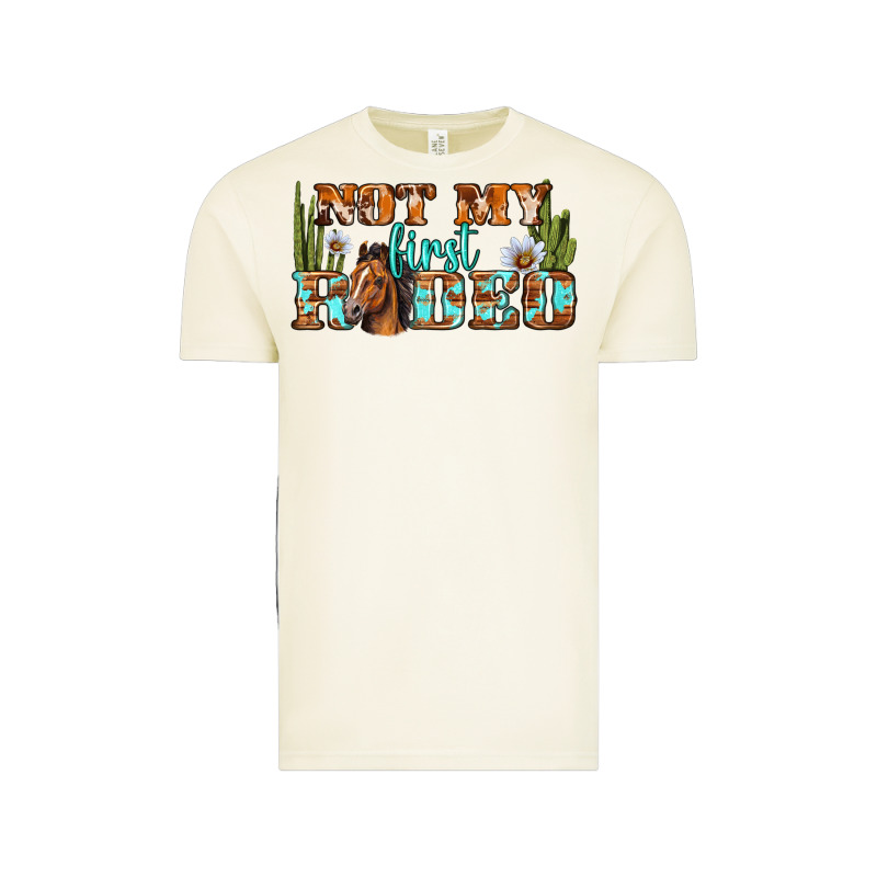 Not My First Rodeo Western Vintage Tee by BundleAndBundleShop | Teevron
