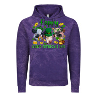 Happy Saint Patrick's Day With Clover Vintage Hoodie | Teevron