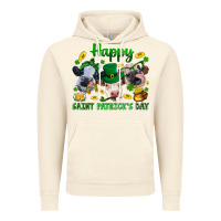 Vintage Artic Happy Saint Patrick'S Day With Clover Vintage Hoodie - BundleAndBundleShop