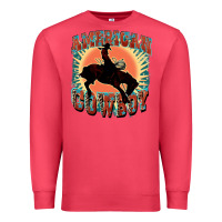 Cardinal American cowboy Premium Sweatshirt - FaDigitalArtStudio